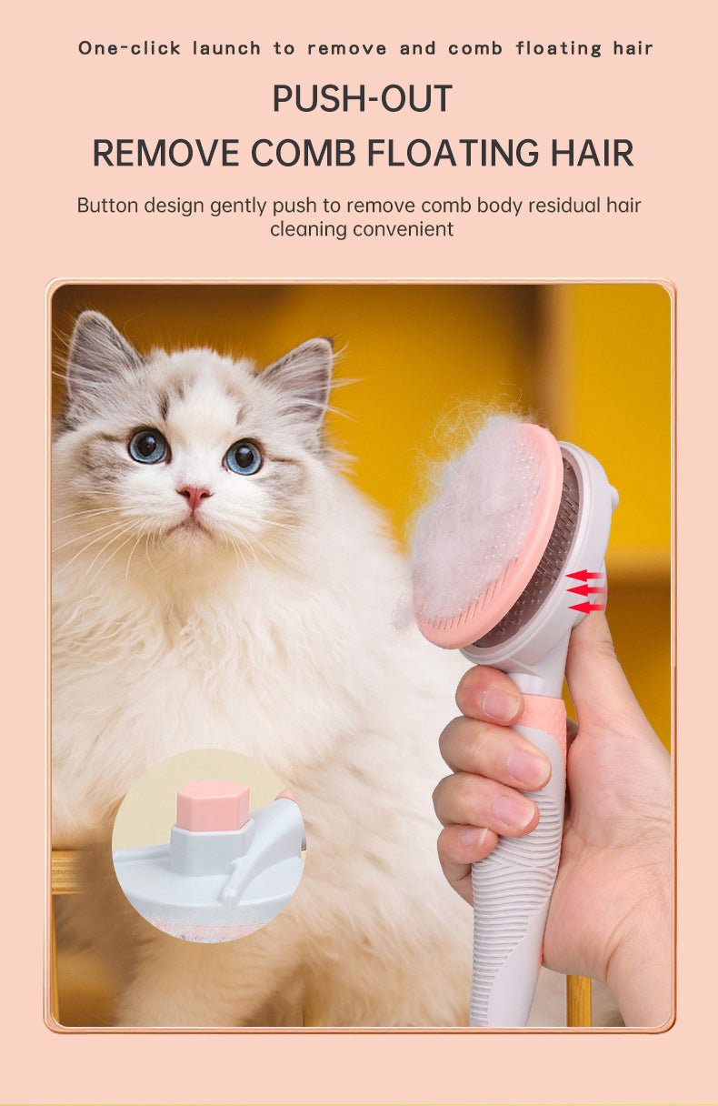 Brosse de Toilettage Auto-Nettoyante pour Chien et Chat – Élimine les Poils - Furlo