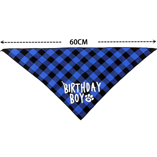 Kit Anniversaire pour Animal – Chapeau et Foulard Triangle Mignon - Furlo