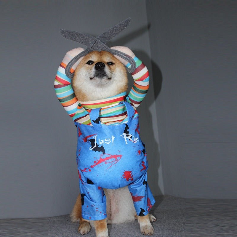 Déguisement Halloween Homme aux Ciseaux pour Chien – Costume Debout Rigolo - Furlo