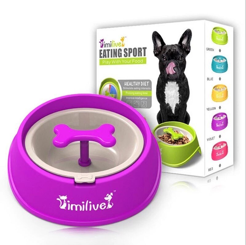 Gamelle Anti-Glouton pour Chien en Forme d’Os – Mange Lentement, Antidérapante - Furlo7C2A8050D73340038B504D5289E187C4