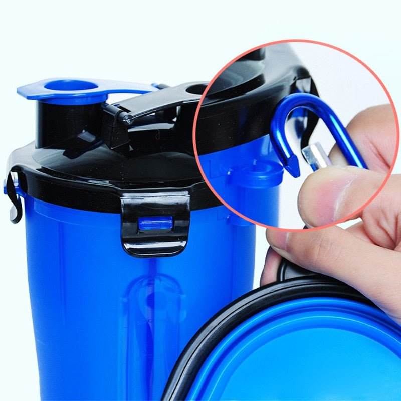 Gourde & Gamelle Portable 2-en-1 pour Chien et Chat – Idéale Voyage & Balade - Furlo