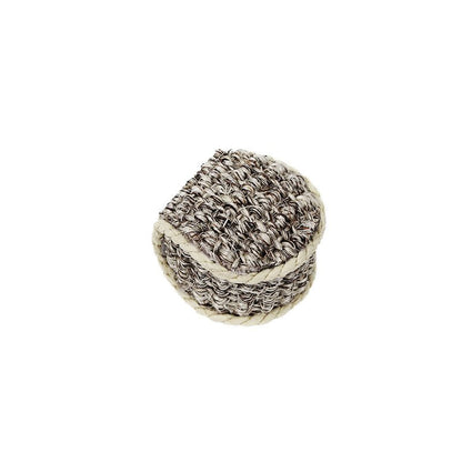 Balle en Sisal pour Chat – Jouet à Rouler, Griffer & S’amuser | 4,5 cm | 3 Coloris - Furlo