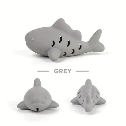 Poisson en Silicone pour Chat – Jouet à Mordre & Cache-Friandises pour Chaton - Furlo