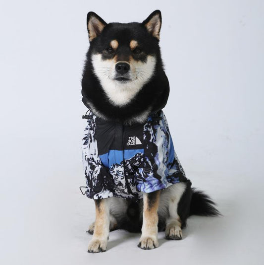 Coupe-vent imperméable pour chien – Veste légère style aventure | Bleu, S à 5XL - Furlo