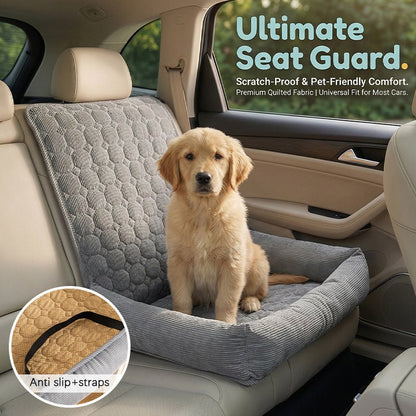 Tapis de Voiture Antidérapant pour Chien et Chat – Siège Avant & Arrière
