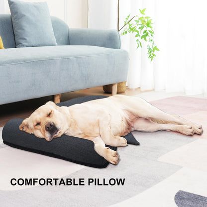 Oreiller pour Chien – Coussin Moelleux en Coton et Oxford