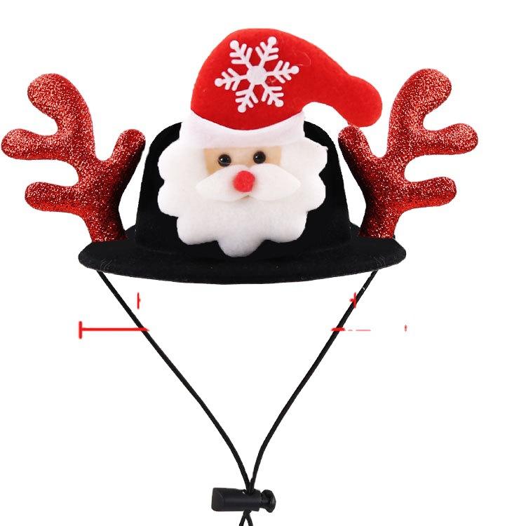 Chapeau de Noël Rigolo pour Chien et Chat – Coiffe Festive Réglable - Furlo