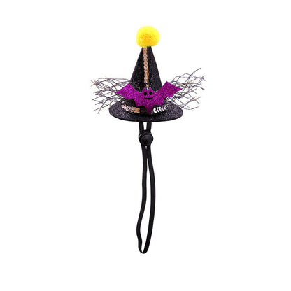Mini Chapeau Halloween Ajustable pour Chat & Chien – Tissu Tissé Main | Style Britannique - Furlo