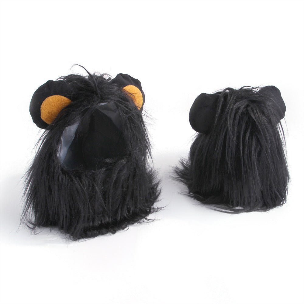 Coiffe Perruque Lion pour Chat & Chien – Déguisement Costume Tissu | Photo & Fête - Furlo