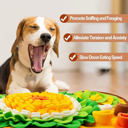 Tapis de Reniflage pour Chien et Chat – Puzzle Lavable Anti-Ennui - Furlo