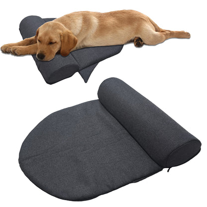 Oreiller pour Chien – Coussin Moelleux en Coton et Oxford