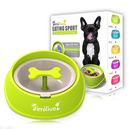 Gamelle Anti-Glouton pour Chien en Forme d’Os – Mange Lentement, Antidérapante - Furlo23D5777770B64C3B9C0D3B84E4802579