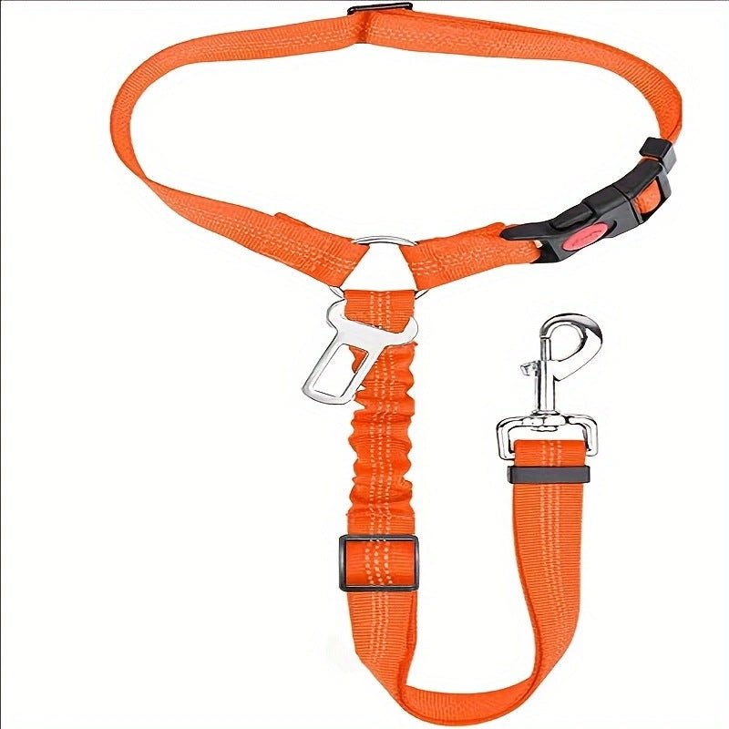 Laisse de Sécurité Nylon pour Chien – Ceinture Voiture Extensible | 9 Coloris - Furlo