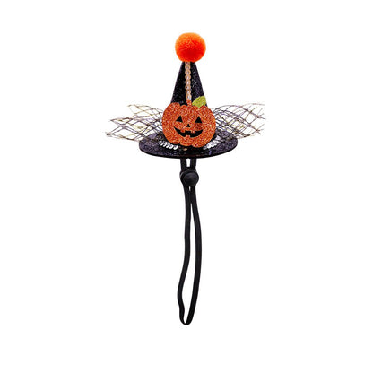 Mini Chapeau Halloween Ajustable pour Chat & Chien – Tissu Tissé Main | Style Britannique - Furlo