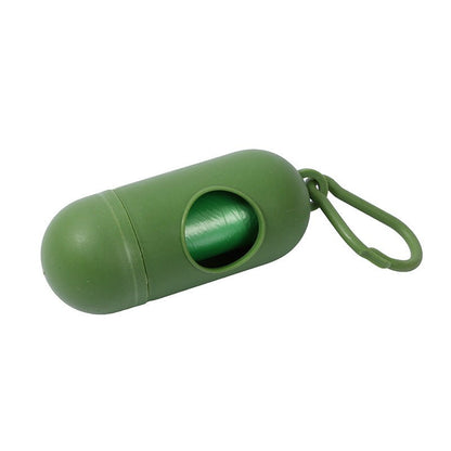 Sachets ramasse-crottes pour chien — Distributeur capsule portable - Furlo