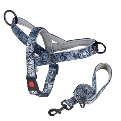 Harnais Anti-Traction pour Chien Moyen et Grand – Nylon Solide S à XXL - Furlo