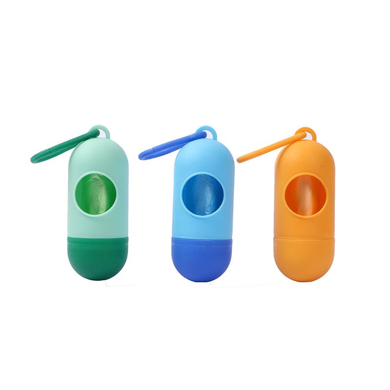Sachets ramasse-crottes pour chien — Distributeur capsule portable - Furlo