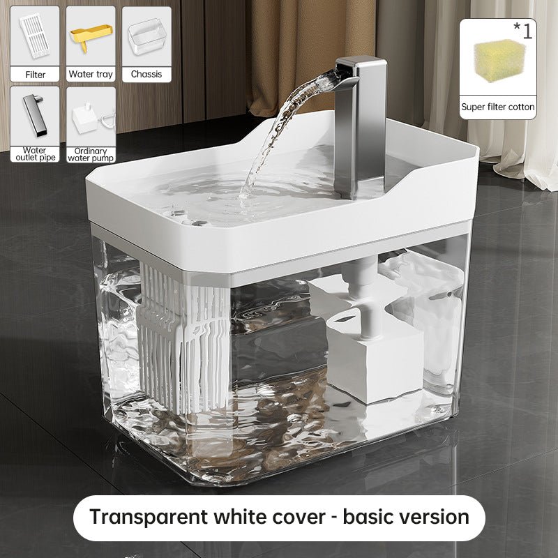 Fontaine à Eau Automatique pour Chat et Chien – USB, Filtre, Filtration Circulaire - Furlo32774E7807704BC2ABF0A155B0FA84CB