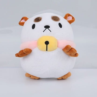 Peluche Abeille & Chiot pour Chat – Coussin Doudou en Peluche Courte | Coton PP - Furlo