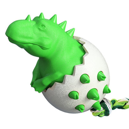 Jouet Molaire Œuf de Dinosaure pour Chien – Bâton à Mâcher & Brosse à Dents | 5 Coloris - Furlo