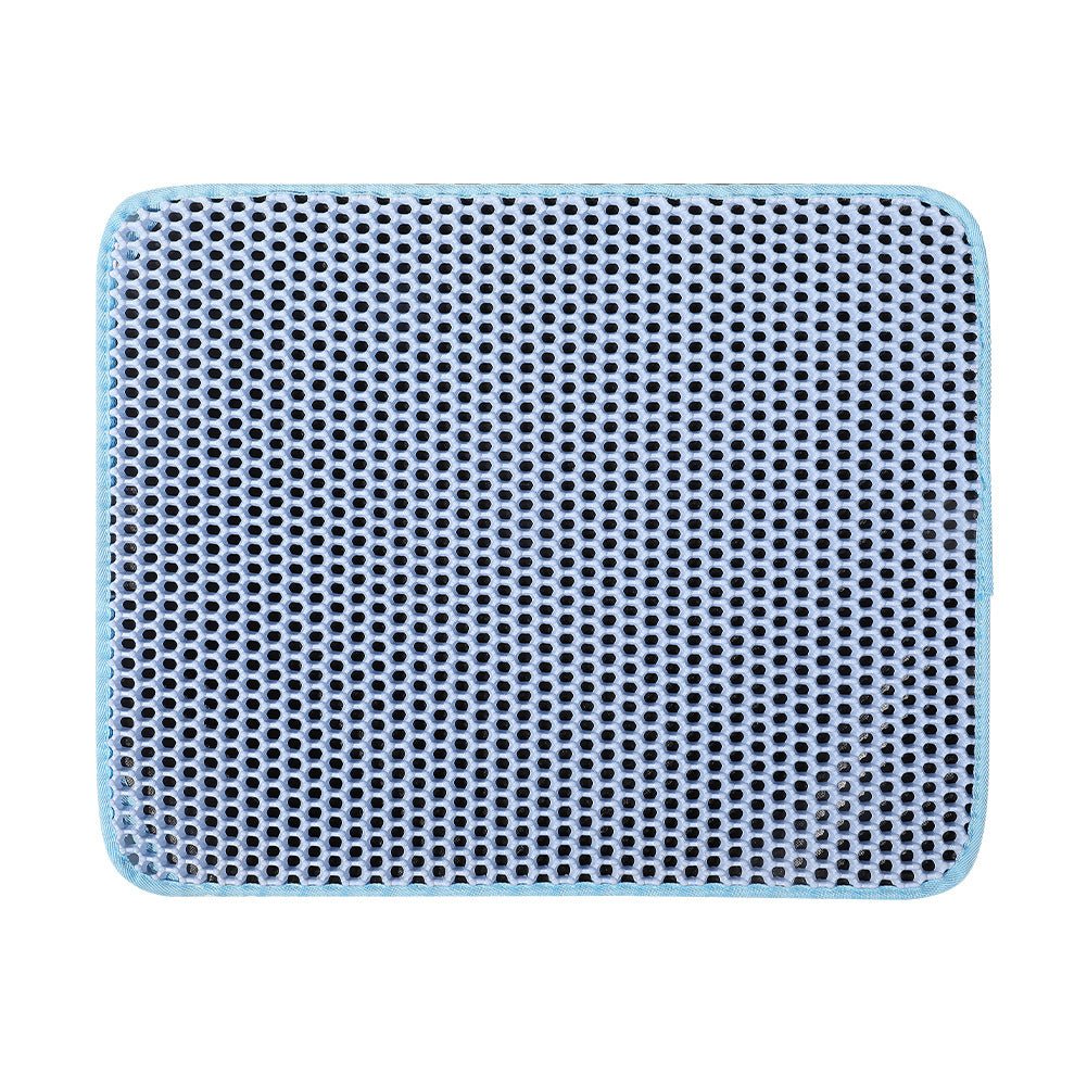 Tapis de Litière Double Couche EVA Antidérapant pour Chat – Filtre Granulés - Furlo4E54215414044DC3848562A7F53E96A1