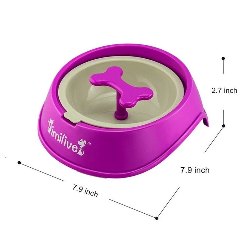 Gamelle Anti-Glouton pour Chien en Forme d’Os – Mange Lentement, Antidérapante - Furlo23D5777770B64C3B9C0D3B84E4802579
