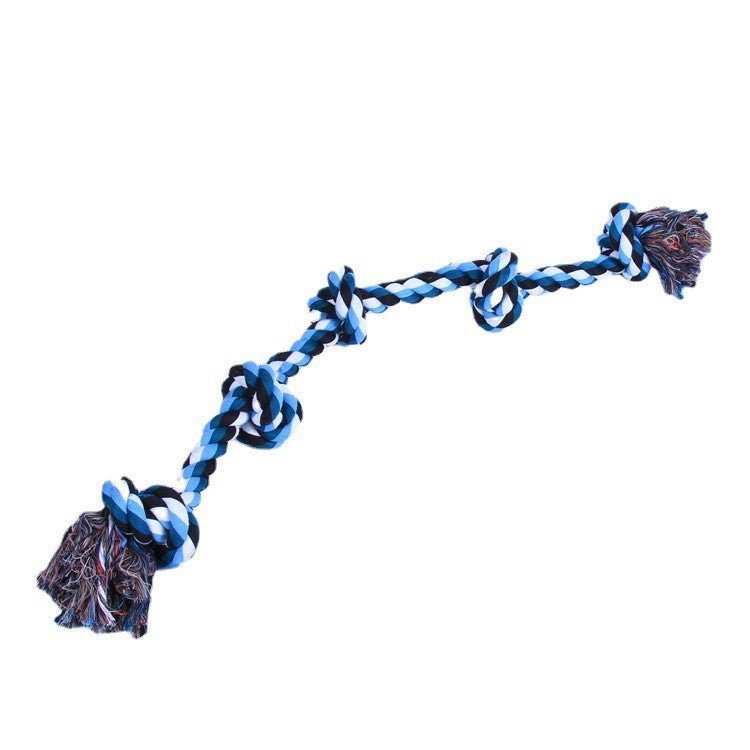 Corde à 5 Nœuds en Coton pour Grand Chien – Jouet à Mâcher Solide 94 cm - Furlo