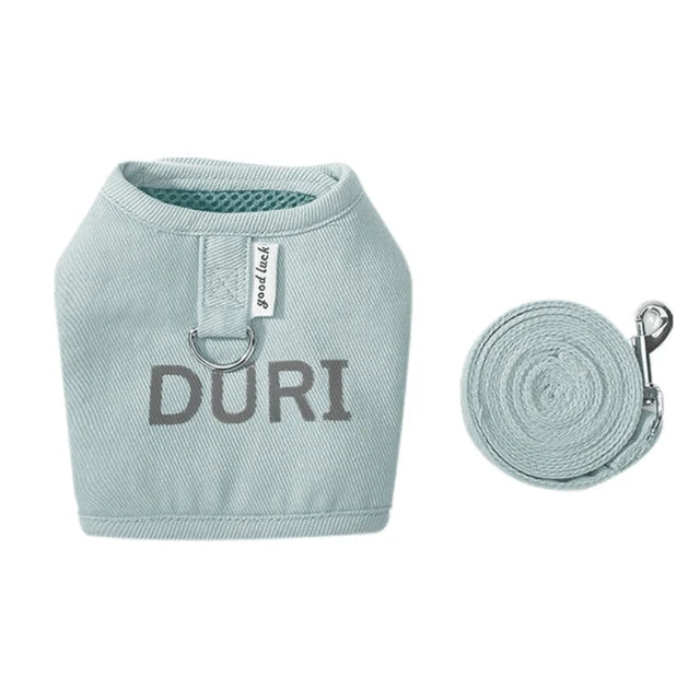 Harnais & Laisse Ajustable pour Chat & Lapin – Canvas Respirant | Tailles S à XL | 4 Coloris - Furlo
