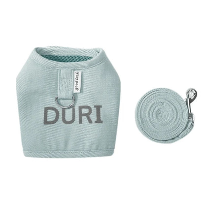 Harnais & Laisse Ajustable pour Chat & Lapin – Canvas Respirant | Tailles S à XL | 4 Coloris - Furlo