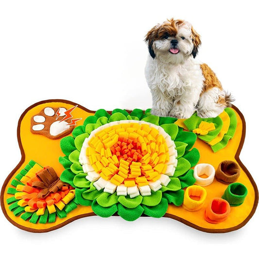 Tapis de Reniflage pour Chien et Chat – Puzzle Lavable Anti-Ennui - Furlo