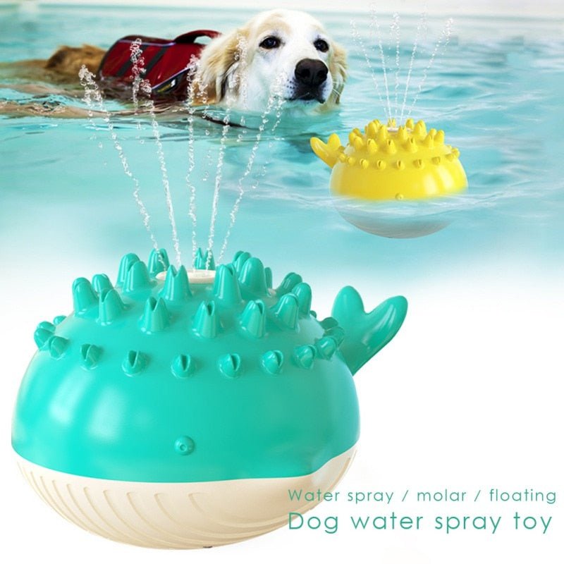 Jouet Crocodile Flottant pour Chien – Jet d'Eau, Couinant & Nettoyage Dentaire - Furlo