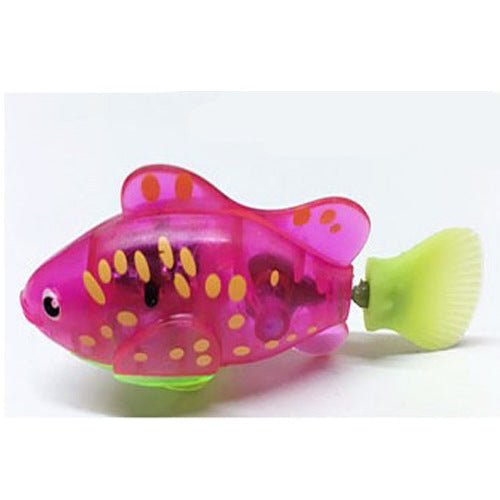 Poisson Nageur Lumineux Électrique – Jouet Interactif pour Chat & Bain Bébé - Furlo