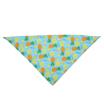 Bandana Imprimé Fruits pour Chien & Chat – Foulard Coton Ajustable | Tailles S & M - Furlo