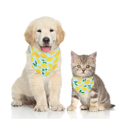 Bandana Imprimé Fruits pour Chien & Chat – Foulard Coton Ajustable | Tailles S & M - Furlo