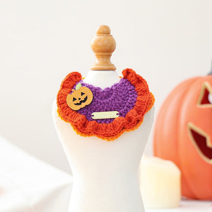 Bandana tissé Halloween pour chien et chat – Citrouille, Crâne & Chauve-souris - Furlo70D6123F6E4543D39A282C1FB3D97E43