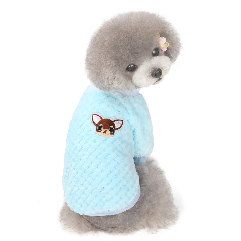Pull en peluche d’hiver pour chien – Chaud & Doux | 5 coloris, tailles S à XXL - Furlo