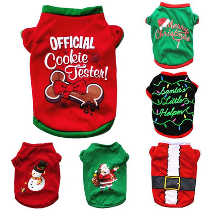 Vêtement de Noël en Coton pour Chien – Costume Festif Doux & Chaud - Furlo