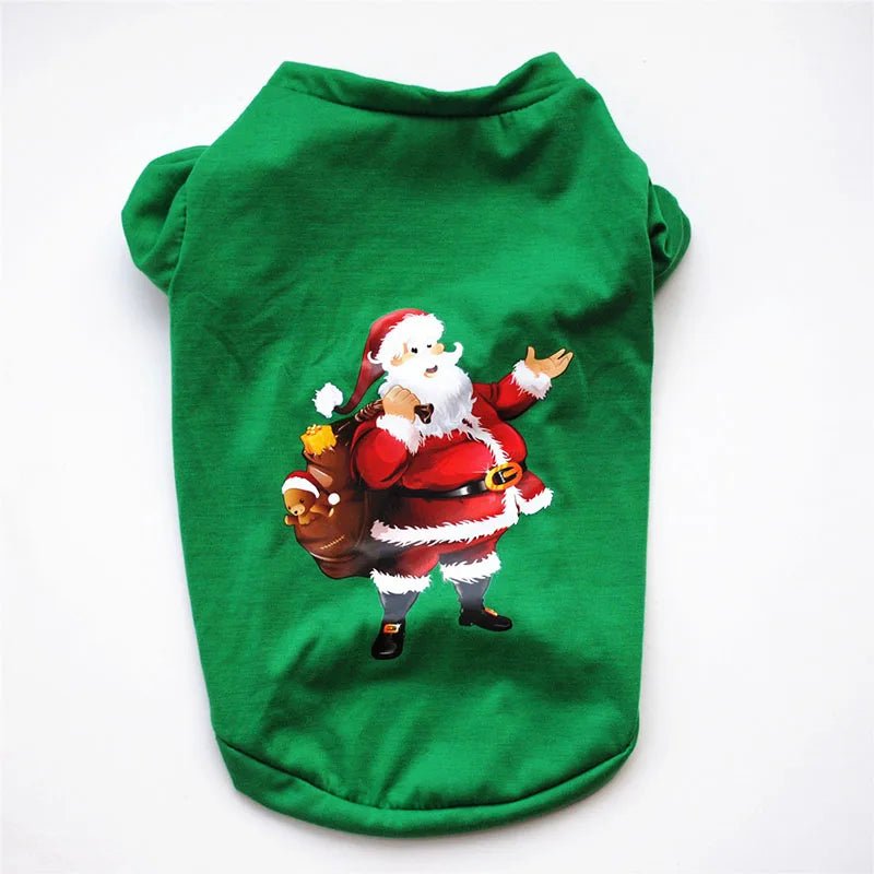 Vêtement de Noël en Coton pour Chien – Costume Festif Doux & Chaud - Furlo