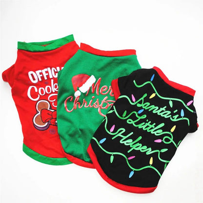 Vêtement de Noël en Coton pour Chien – Costume Festif Doux & Chaud - Furlo