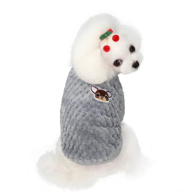 Pull en peluche d’hiver pour chien – Chaud & Doux | 5 coloris, tailles S à XXL - Furlo