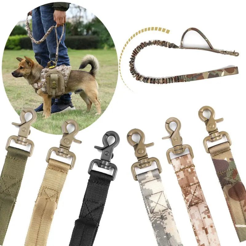 Laisse Tactique Nylon pour Chien – Entraînement, Chasse & Outdoor | 2,5 cm × 97-150 cm - Furlo