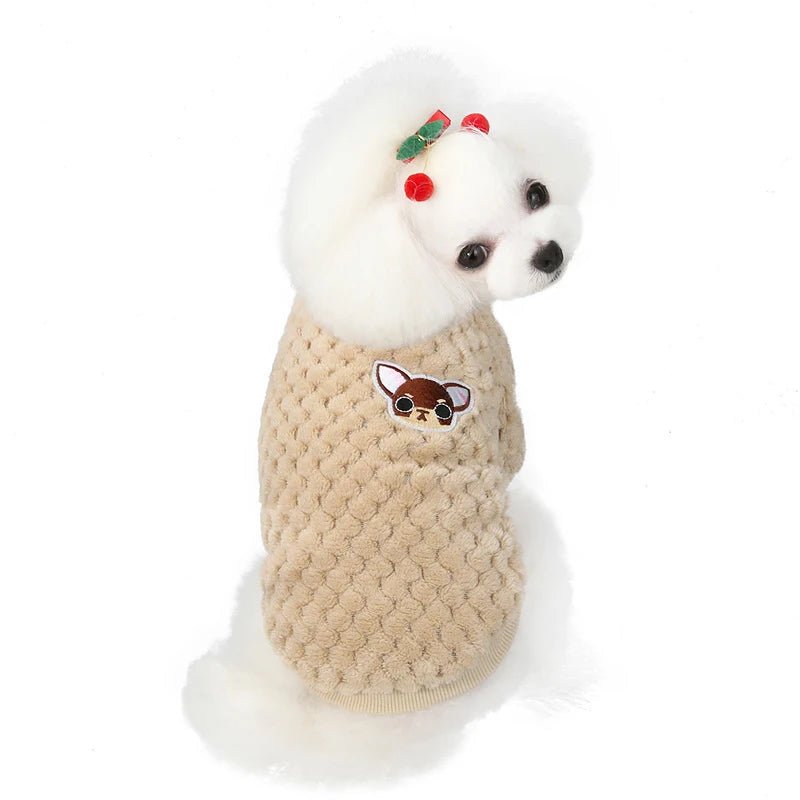 Pull en peluche d’hiver pour chien – Chaud & Doux | 5 coloris, tailles S à XXL - Furlo