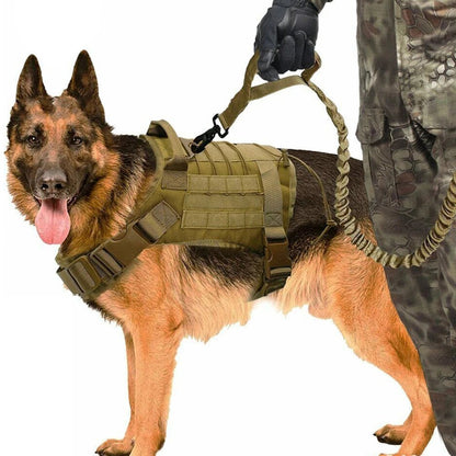 Gilet Tactique Militaire Respirant pour Chien – Nylon 1000D M L XL - Furlo