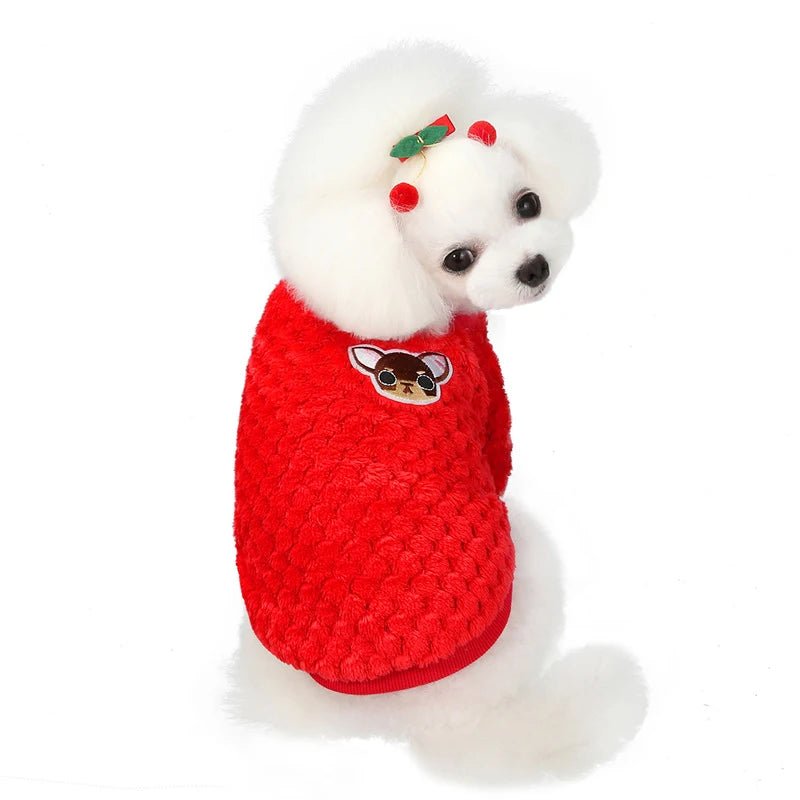 Pull en peluche d’hiver pour chien – Chaud & Doux | 5 coloris, tailles S à XXL - Furlo