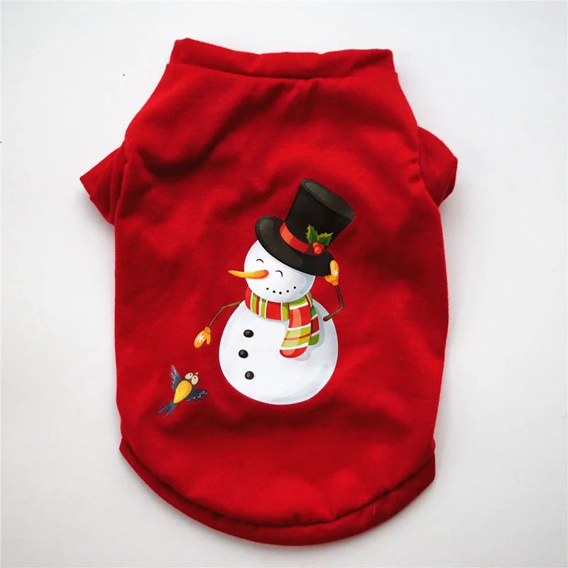 Vêtement de Noël en Coton pour Chien – Costume Festif Doux & Chaud - Furlo