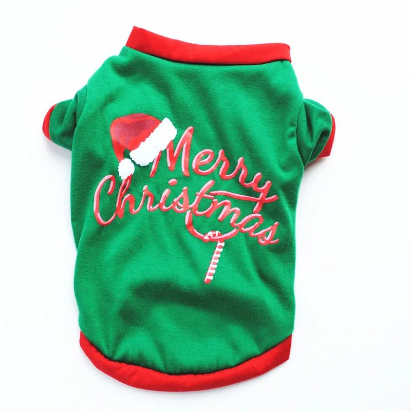 Vêtement de Noël en Coton pour Chien – Costume Festif Doux & Chaud - Furlo