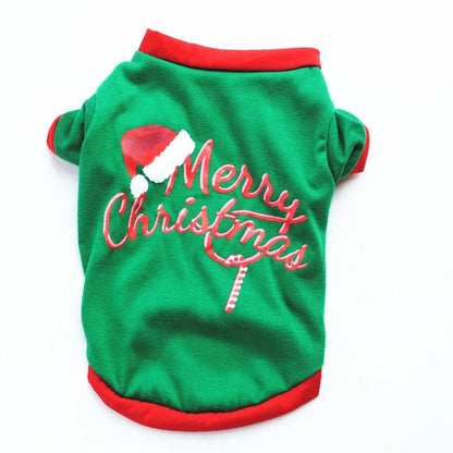 Vêtement de Noël en Coton pour Chien – Costume Festif Doux & Chaud - Furlo
