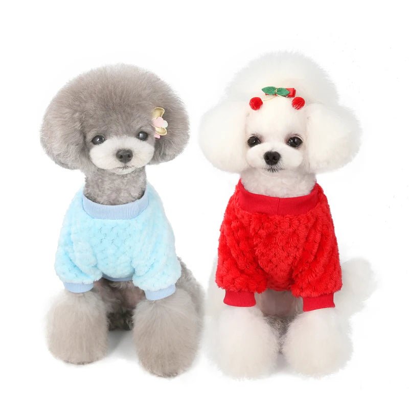 Pull en peluche d’hiver pour chien – Chaud & Doux | 5 coloris, tailles S à XXL - Furlo