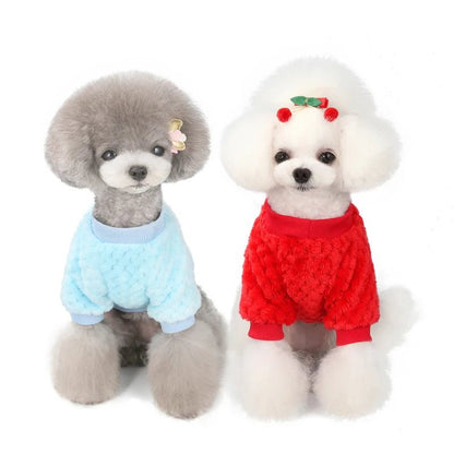 Pull en peluche d’hiver pour chien – Chaud & Doux | 5 coloris, tailles S à XXL - Furlo
