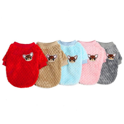 Pull en peluche d’hiver pour chien – Chaud & Doux | 5 coloris, tailles S à XXL - Furlo